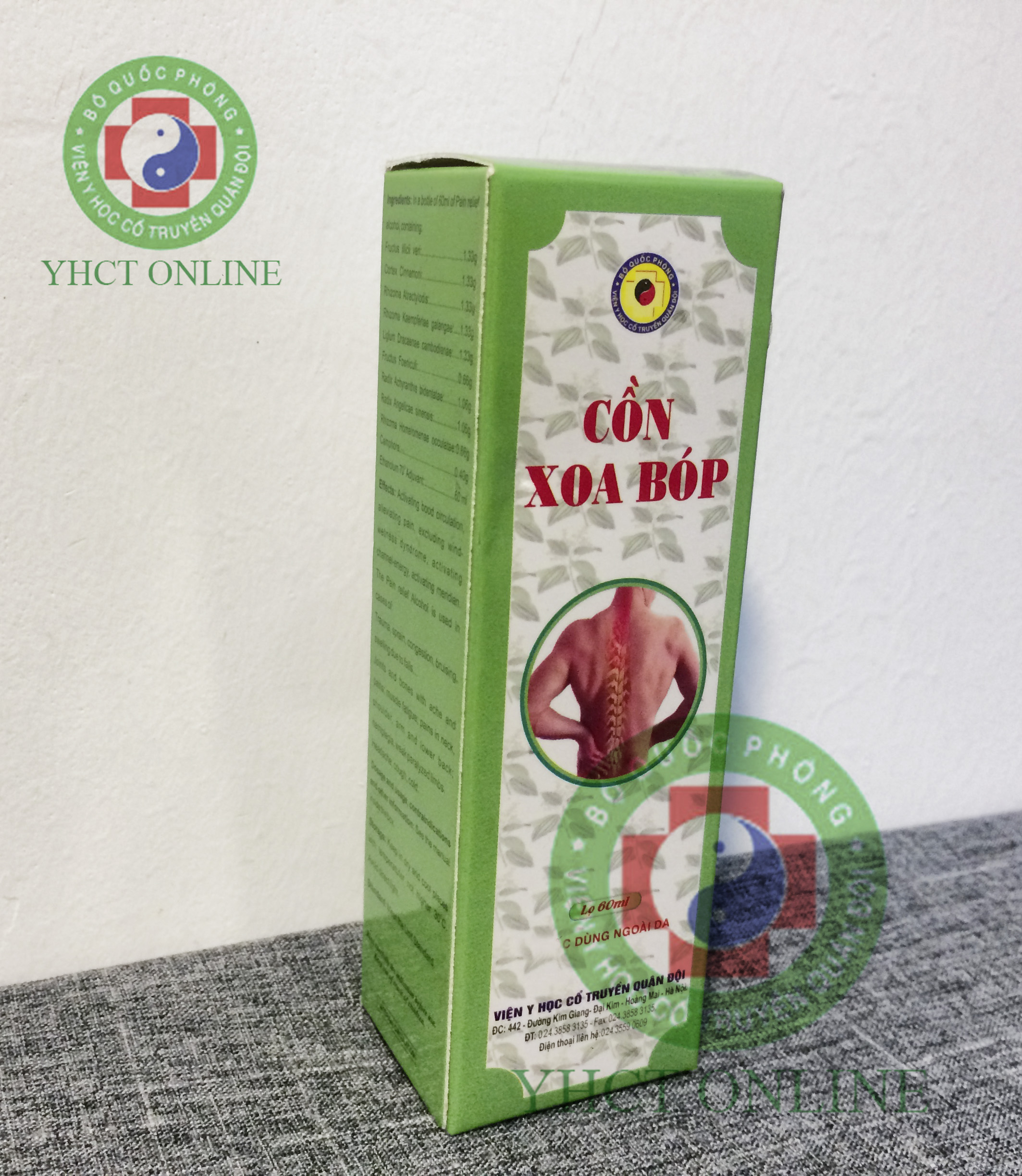 CỒN XOA BÓP