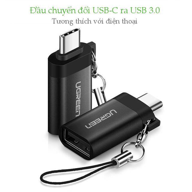 [HCM]Đầu chuyển đổi USB Type-C sang USB 3.0 UGREEN US270 50284