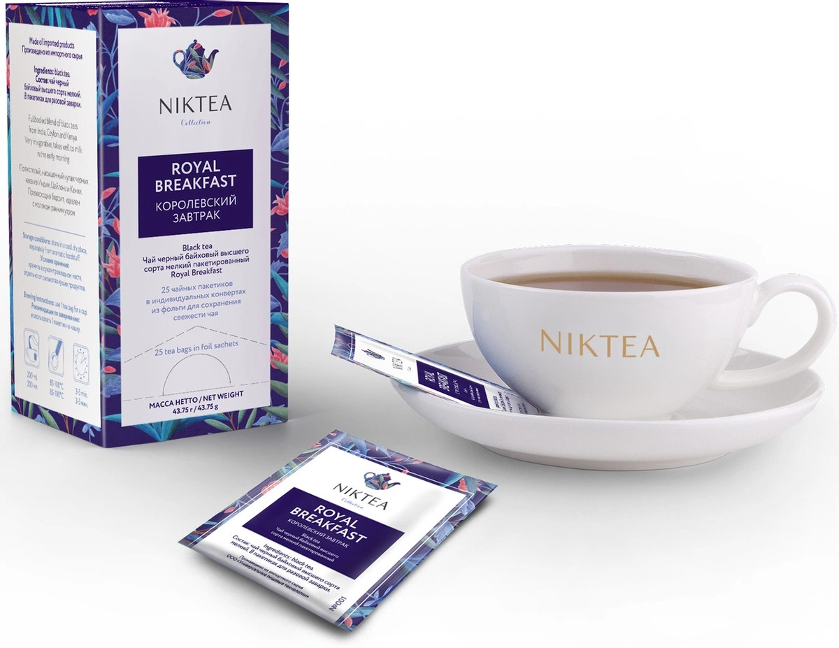 [HCM]Trà Niktea Royal Breakfast - Trà đen Hoàng Gia