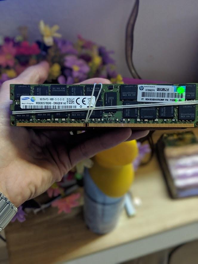 Ram máy tính DDR3 REG ECC 8Gb Bus 1333 1600 - 1866 ( Cho PC Sever Xeon )