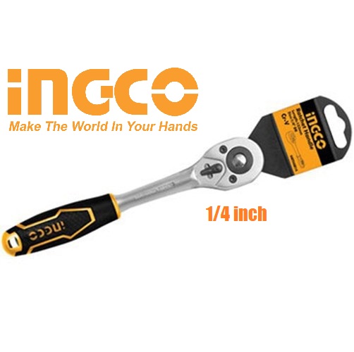 Cờ lê lực cần siết 2 chiều 1/4inch INGCO hrth0814