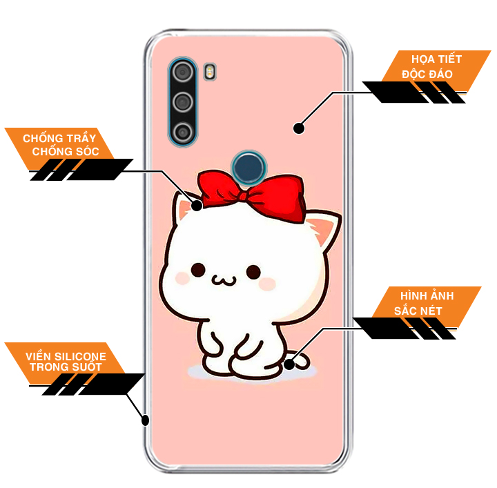 Ốp lưng điện thoại Vsmart Active 3 - 01304 0032 CUTE05 - Silicon Dẻo