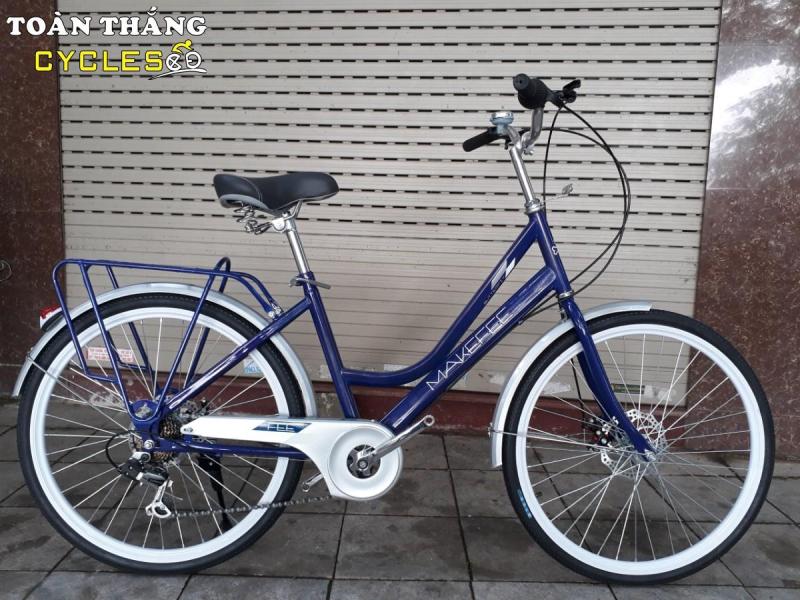 Phân phối Xe đạp thời trang Makefee Butterfly 24 Blue White