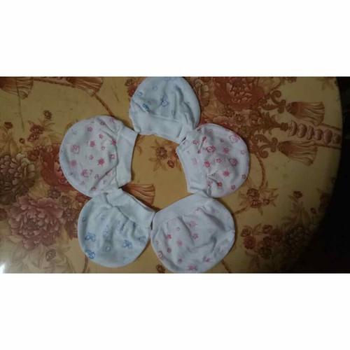 combo 5 mũ sơ sinh cotton mềm mịn