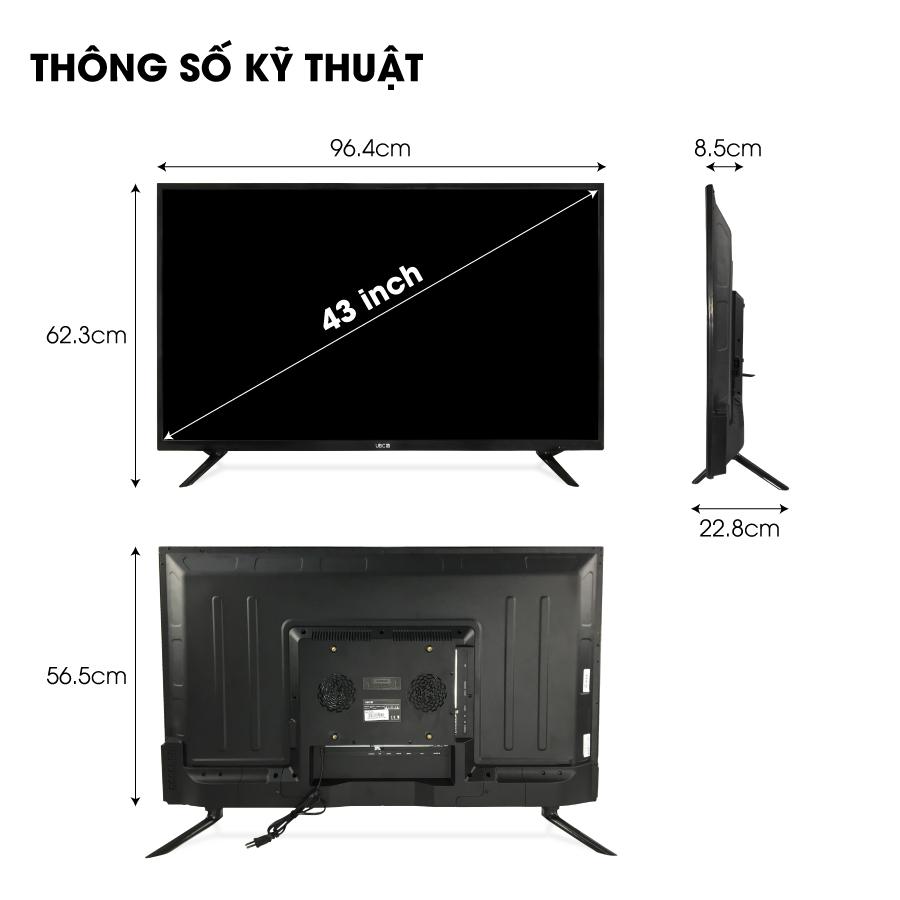 Smart tivi UBC Android UB43S600 73inch