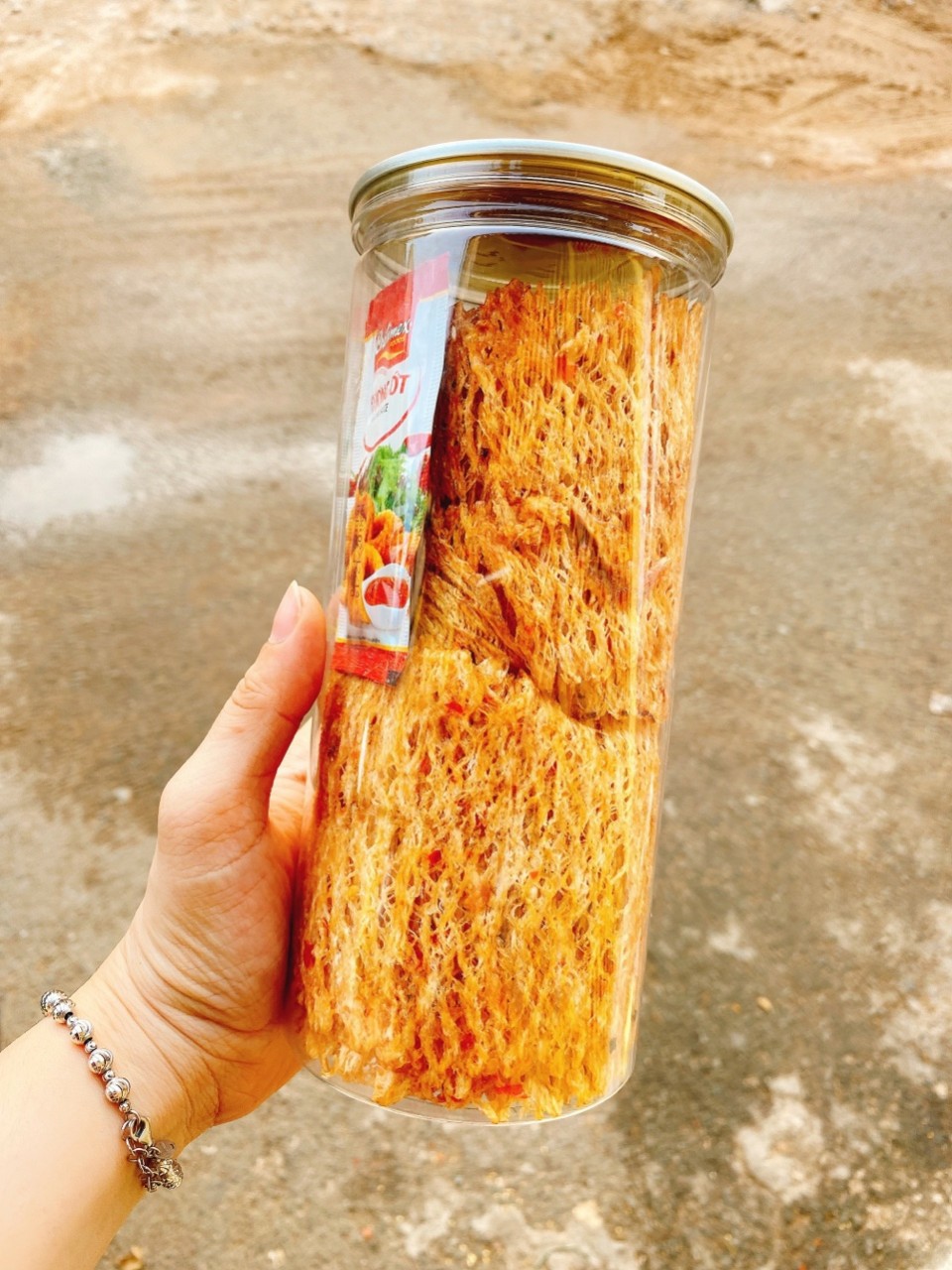 [HCM]Mực Cán Tẩm Vị 200gr Nhà Của Béo