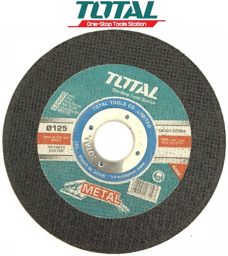 Đĩa cắt kim loại 125mm total tac2211253sa
