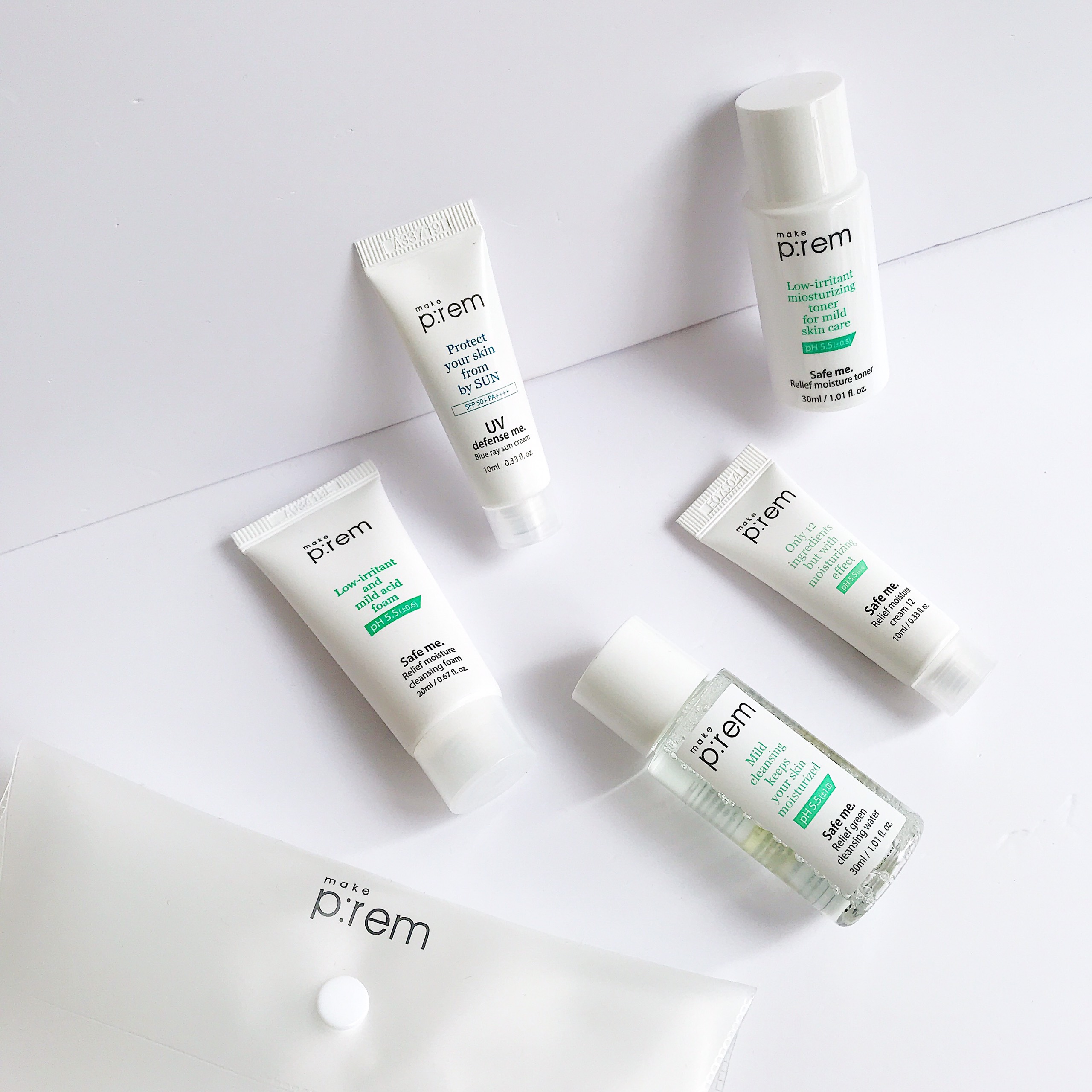 Bộ sản phẩm Travel Kit Make P:rem