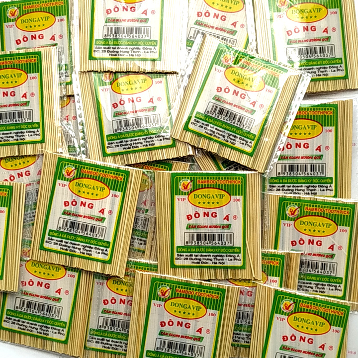 Tăm tre Đông Á (30 gói nhỏ)