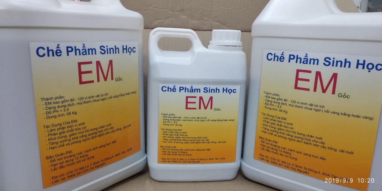 [HCM]Chế Phẩm Sinh Học EM Gốc BIOBO 2Kg