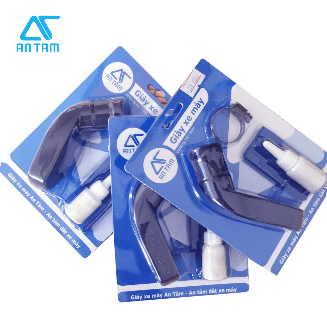 Combo 3 giày xe máy An Tâm - Bọc chân chống