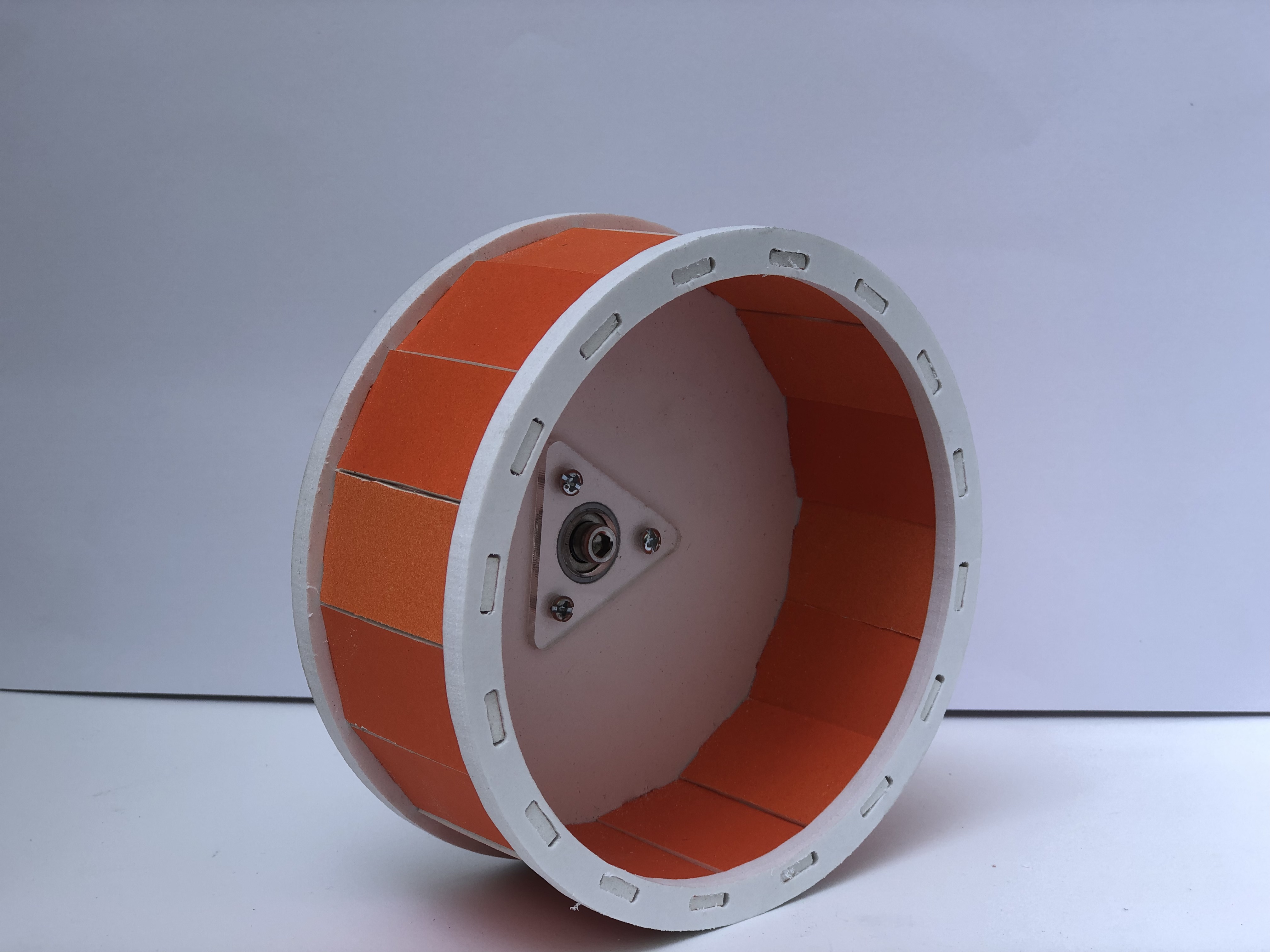 Whell gắn lồng Oval cho hamster robo