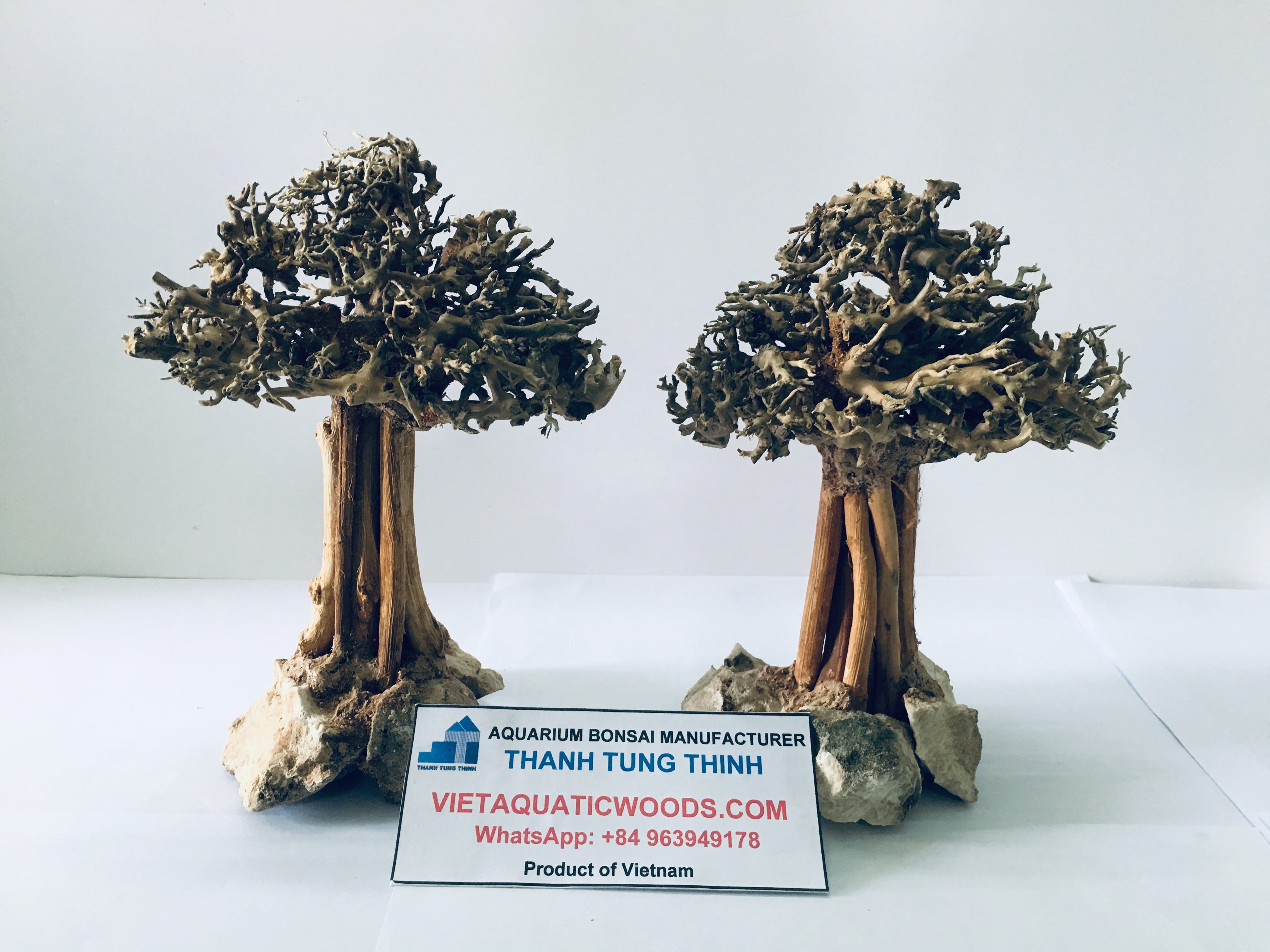 [HCM]Cây Gỗ Lũa Bonsai Thủy Sinh Trang Trí Bể Cá Cảnh/ Aquarium Bonsai Driftwood No.7