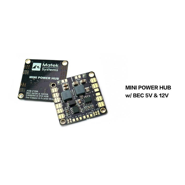 Mạch PDB Matek MINI Chia Nguồn Output 5V,12V