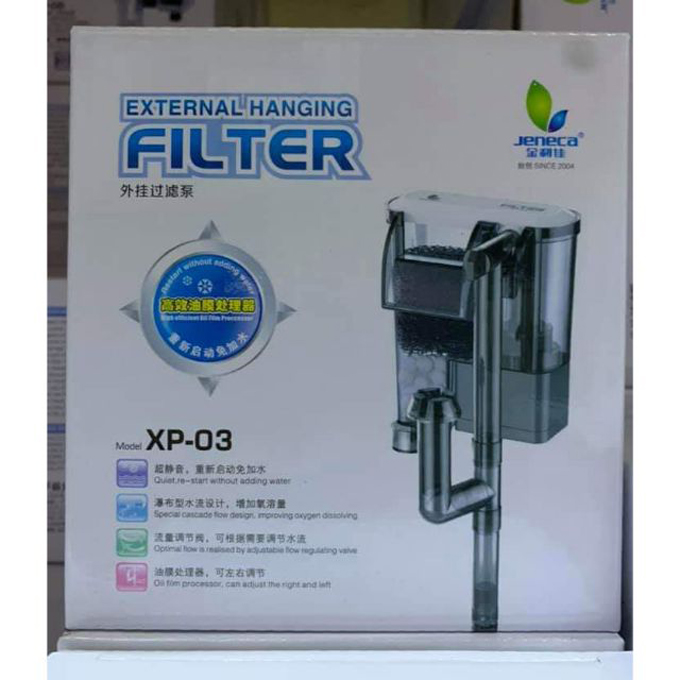 Máy Lọc thác Mini jeneca xp3 dành cho bể cá. hồ cá cảnh