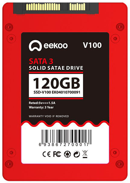 Ổ cứng SSD EEKOO 120GB V100 2.5 inh - V100 120