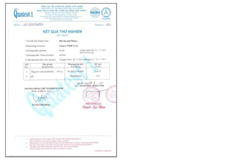Bột rửa mặt thảo mộc thiên nhiên