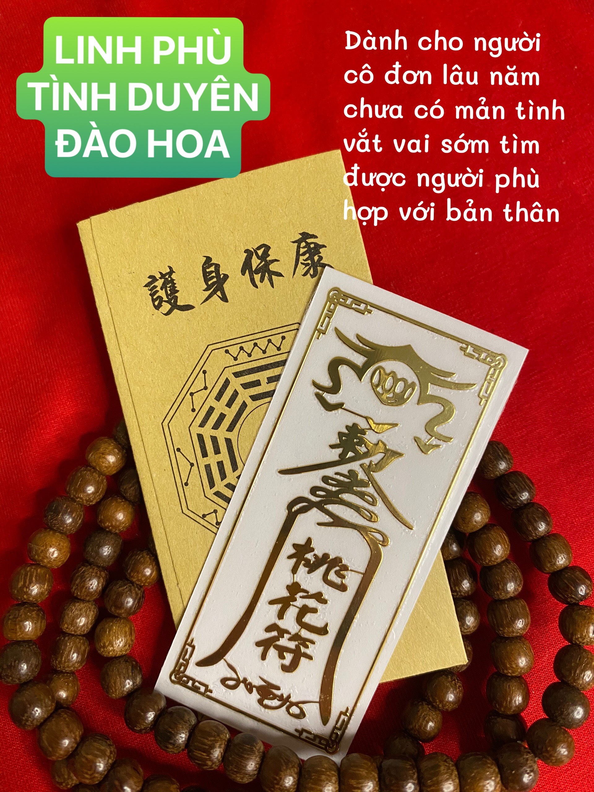 [HCM]LINH PHÙ TÌNH DUYÊN ĐÀO HOA TRÁNH LẬN ĐẬN - ĐÃ CHÚ