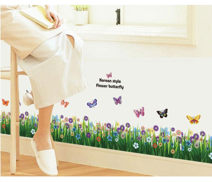 Large size bamboo dust bathroom wall stickers-wall window flower am9104-ay701-ay823