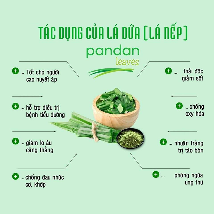 [HCM]Bột Lá Dứa ( lá nếp ) 100g