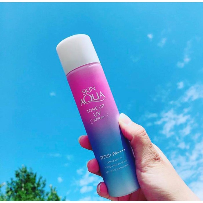 Xịt chống nắng Skin Aqua Nhật Bản