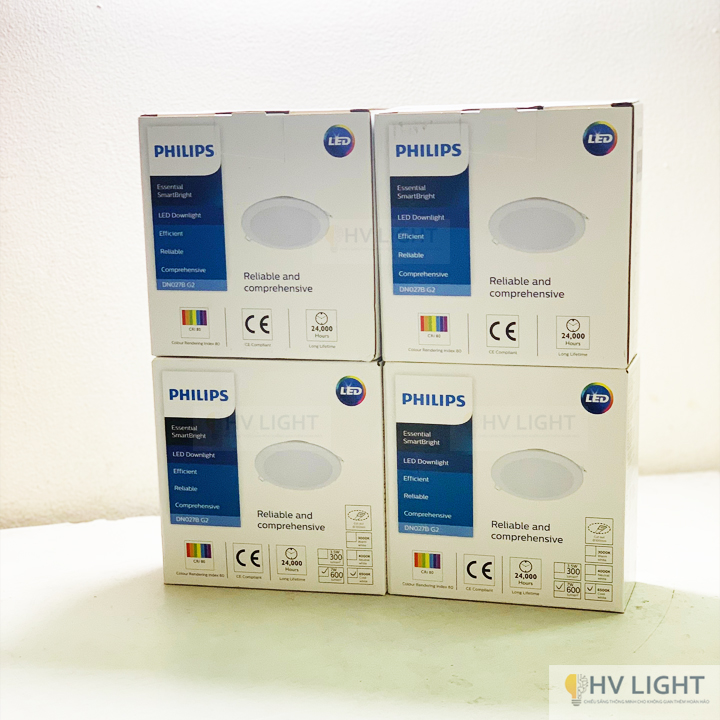 [HCM]Đèn âm trần PHILIPS LED DN027B G2 -  ( dải công suất rộng  kiểu dáng đa dạng )