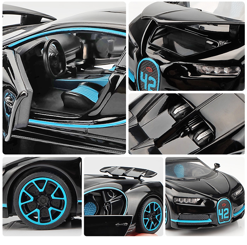 Ô tô Mô hình BUGATTI CHIRON tỉ lệ 1:32 Miniauto