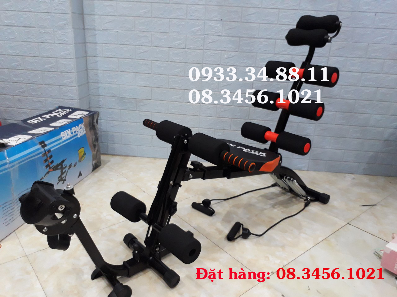 Máy tập Six Pack Care đạp chân