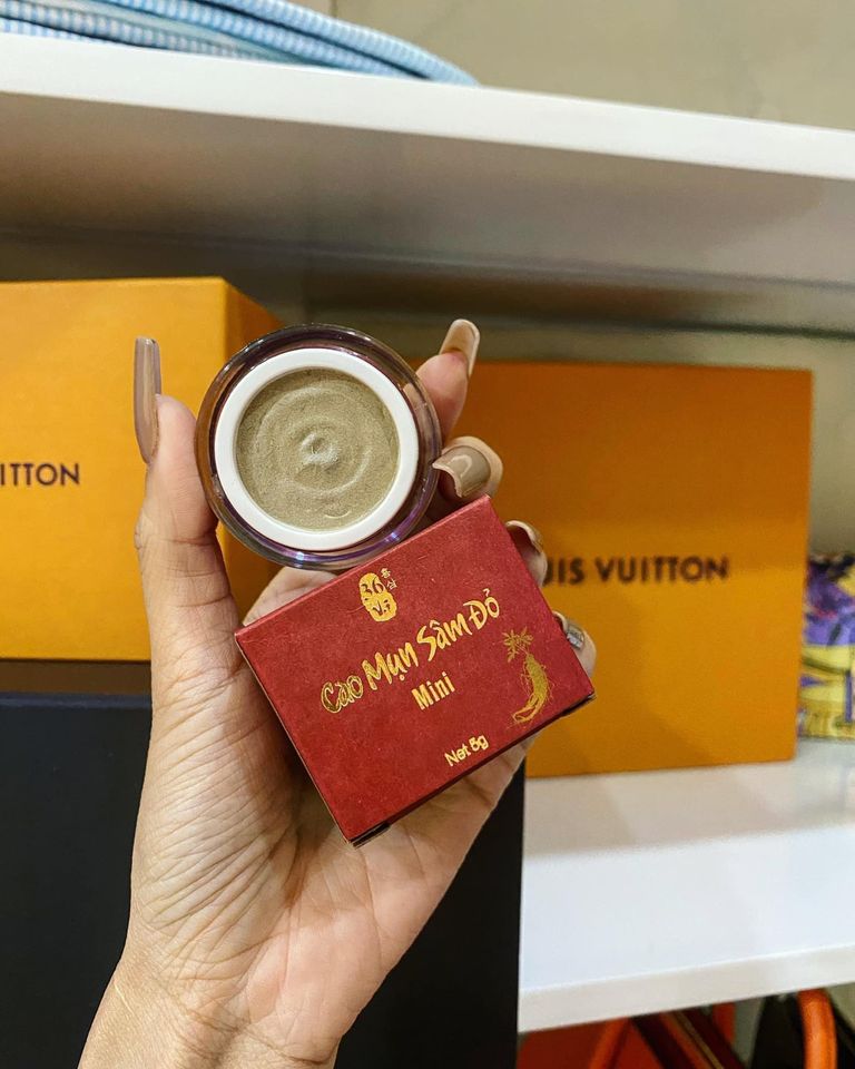 [HCM]Cao Mụn Sâm Đỏ Dùng Là Hết Mun  - Hộp nhỏ 5gr