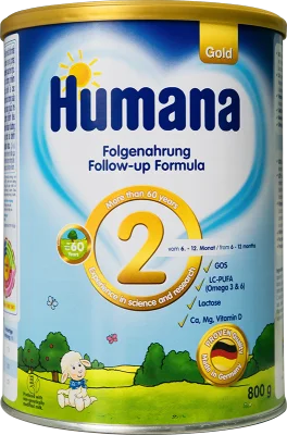 Sữa bột Humana Gold 2