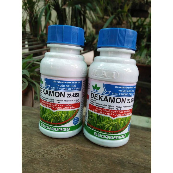 Combo 2 chai dekamon kích thích sinh trưởng cho cây trồng 100ml
