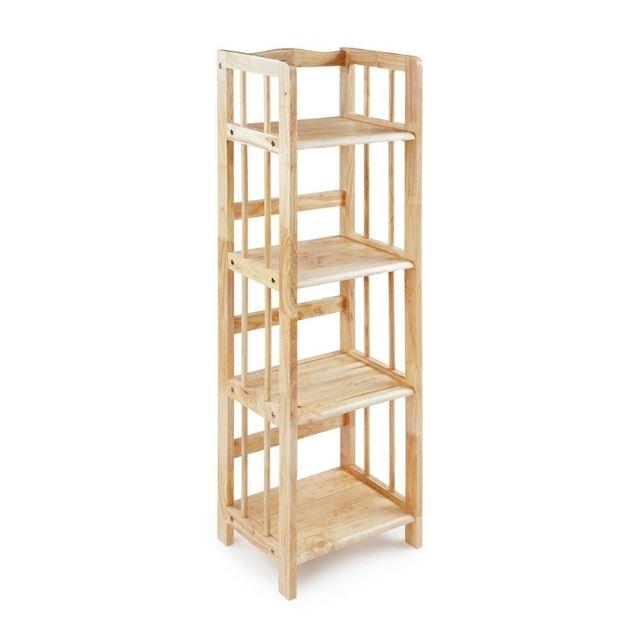 [HCM]Kệ sách gỗ 40cm - 4 tầng ThanhAnFuniture