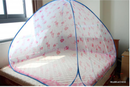 MÙNG CHỤP TỰ BUNG CÓ HOA VĂN KHÔNG ĐÁY 1.6M*2M