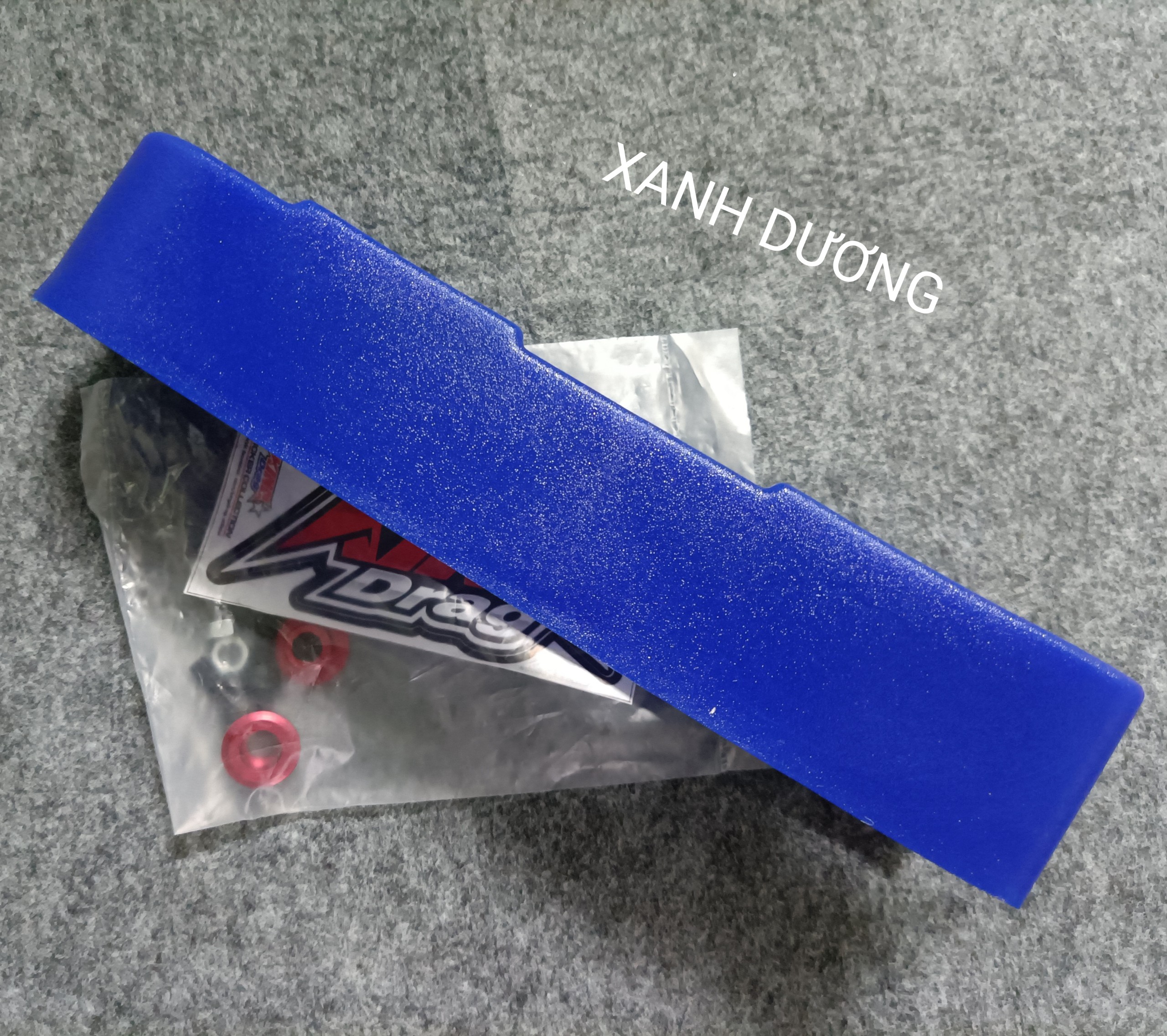 [HCM]Cao su đỡ sên xe máy - XANH DƯƠNG