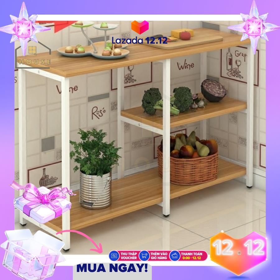 Kệ lò vi sóng đa năng loại 159-2 kệ để đồ nhà bếp kèm giá để rau củ gia vị để lò vi sóng lò nướng nồi cơm điện hàng được sản xuất tại Việt Nam