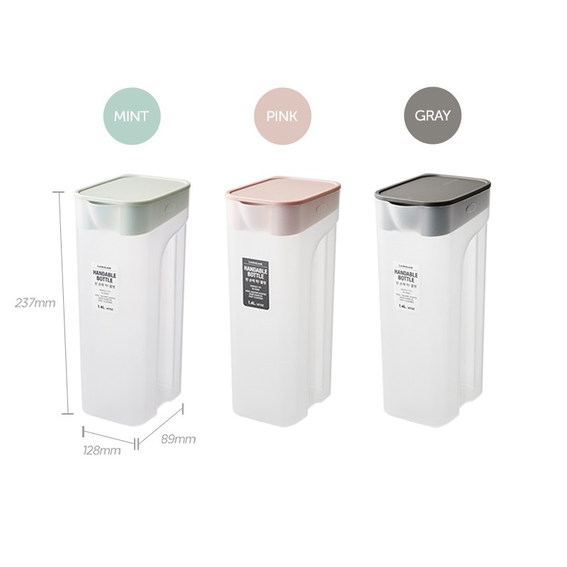 Bình đựng nước cao cấp Lock&Lock Handle Bottle HAP817 - dung tích 1.4L