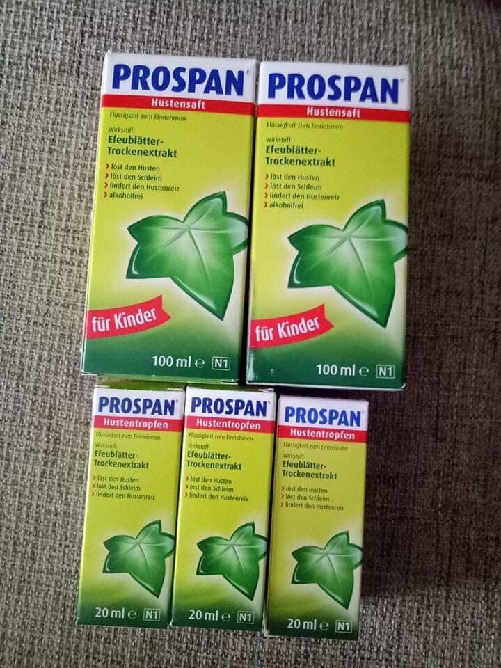 Tinh chất ho long đờm Prospan Đức