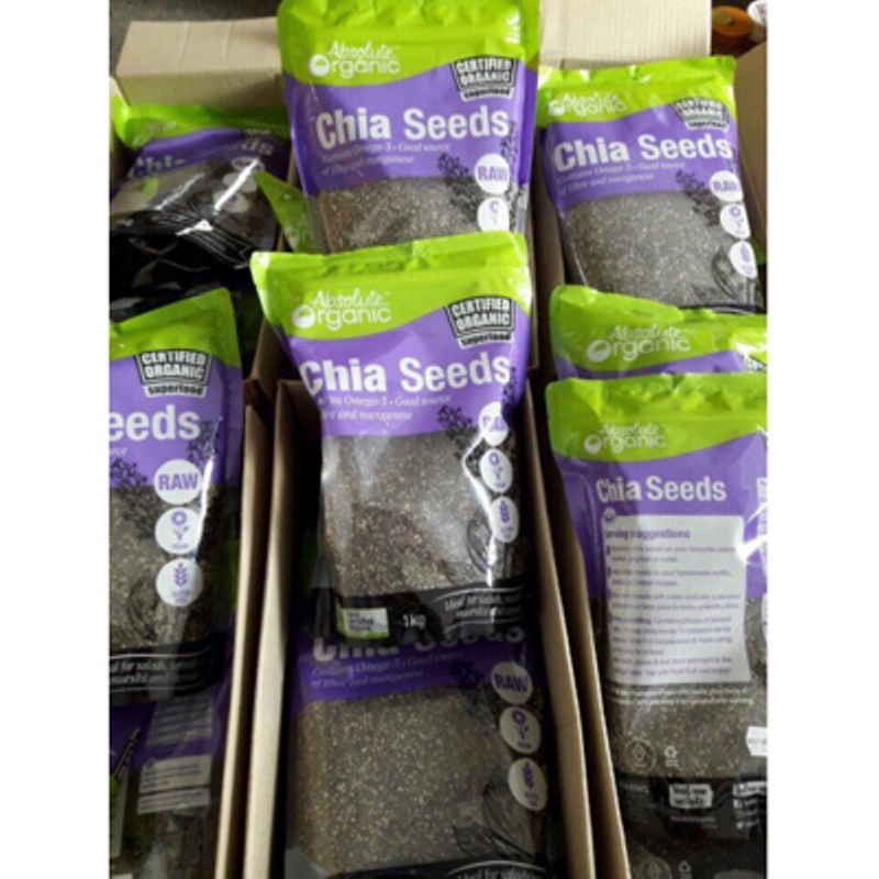 Hạt Chia Hữu Cơ Của Úc 1 Kg