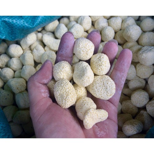 Vật liệu lọc Sứ Bi Vàng cho bể cá cảnh (500gr)