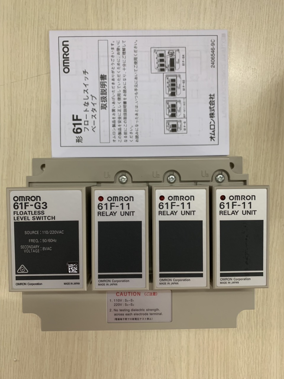 [HCM]Bộ điều khiển mức 61F-G3 AC100/220