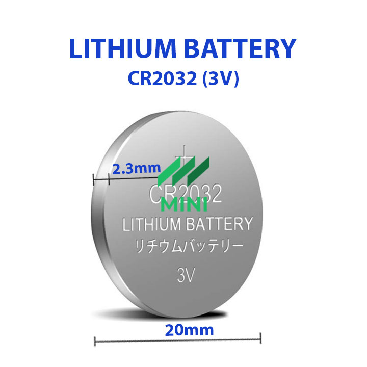 Pin Lithium Battery CR2032 (3V) – Pin CMOS