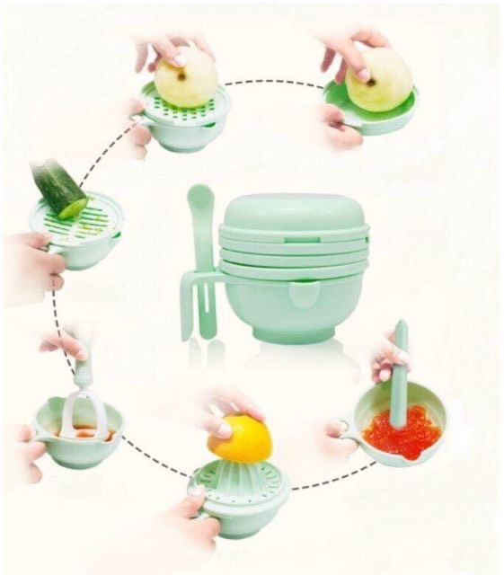 Bộ Chế Biến Ăn Dặm 10 Chi Tiết Dành Cho Bé
