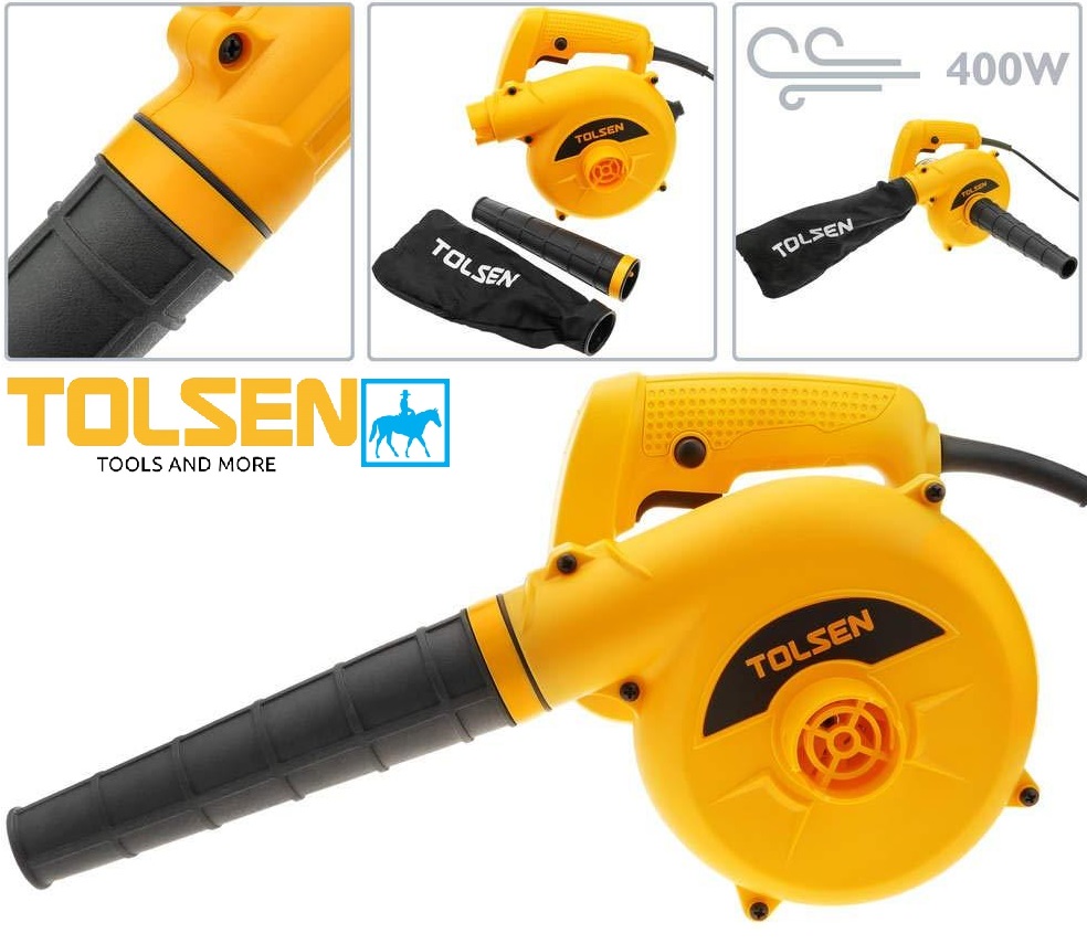 [HCM]Máy Thổi Bụi Hút Bụi 400W Blower TOLSEN 79604