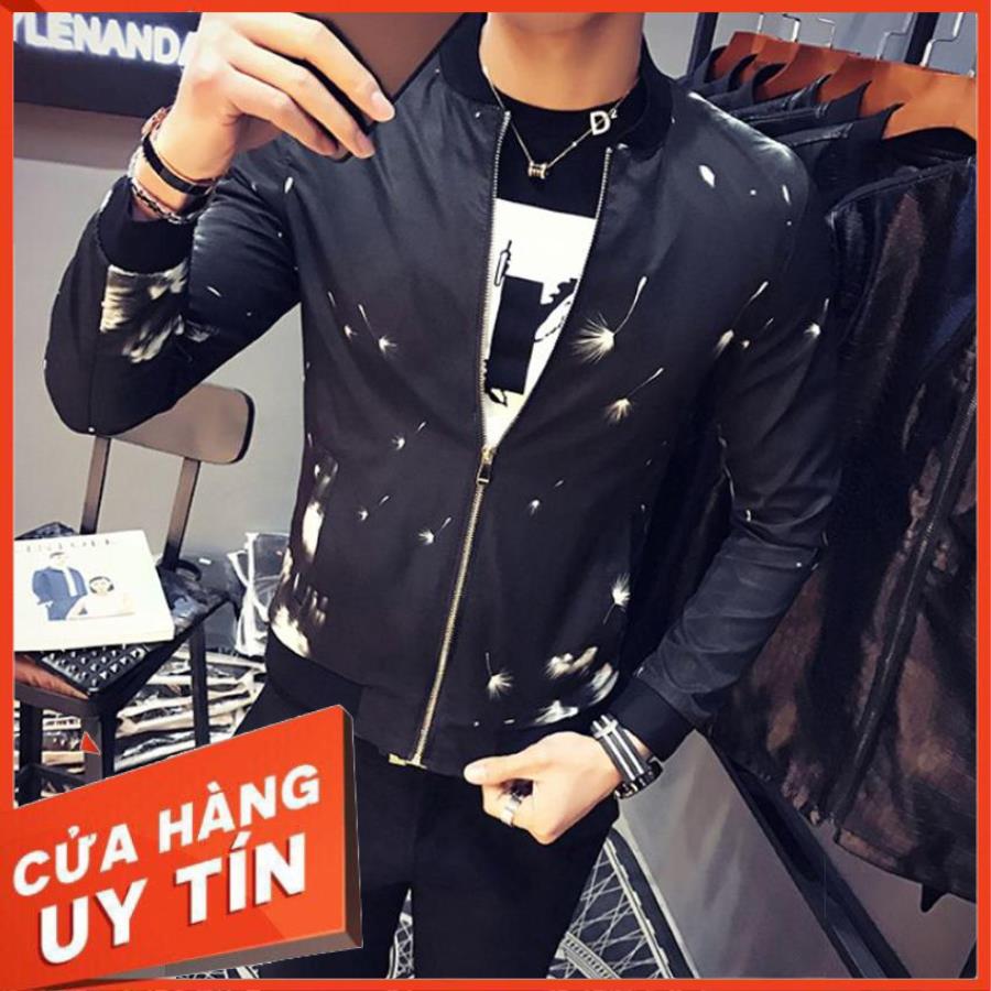 >> BÁO GIÁ ÁO KHOÁC BOMBER NAM KHÓA ĐỒNG 3 LỚP LÓT BÔNG DÁNG PILOT SÀNH ĐIỆU | Shopee Lazada Sendo Tiki mới nhất 67 Áo Khoác Bomber Nam Họa Tiết Hoa Bồ Công Anh Phá Cách Sành Điệu MoonMoon JK NAM MM011