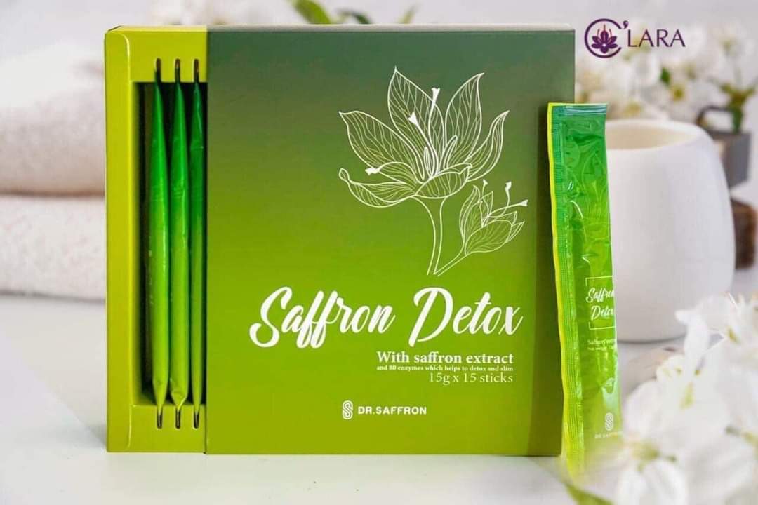 Saffron Detox dạng thạch 15 gói/ hộp