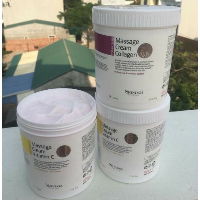 Kem massage collagen skindom