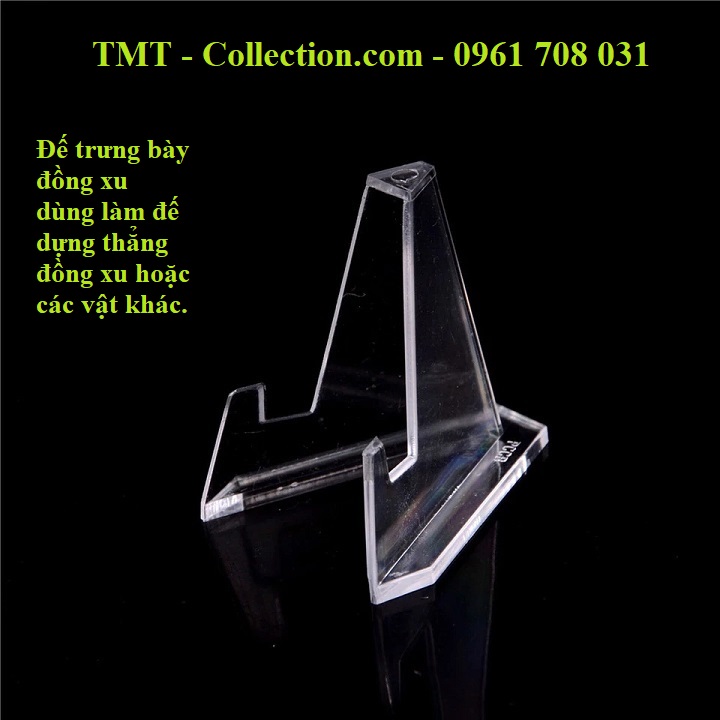 Đế Trưng Bày Đồng Xu dùng làm đế trưng bày đồng xu danh thiếp hoặc các vật khác...Thích hợp cho để trưng bày nhà ở cửa sổ cửa hàng Bảo tàng v. v. - TMT colletion - SP000079