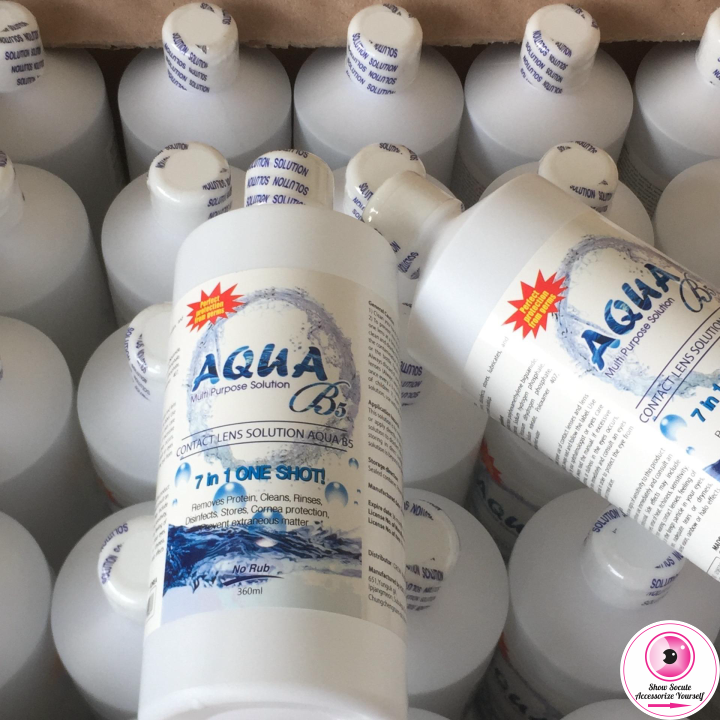 Nước ngâm lens chai lớn 350ml