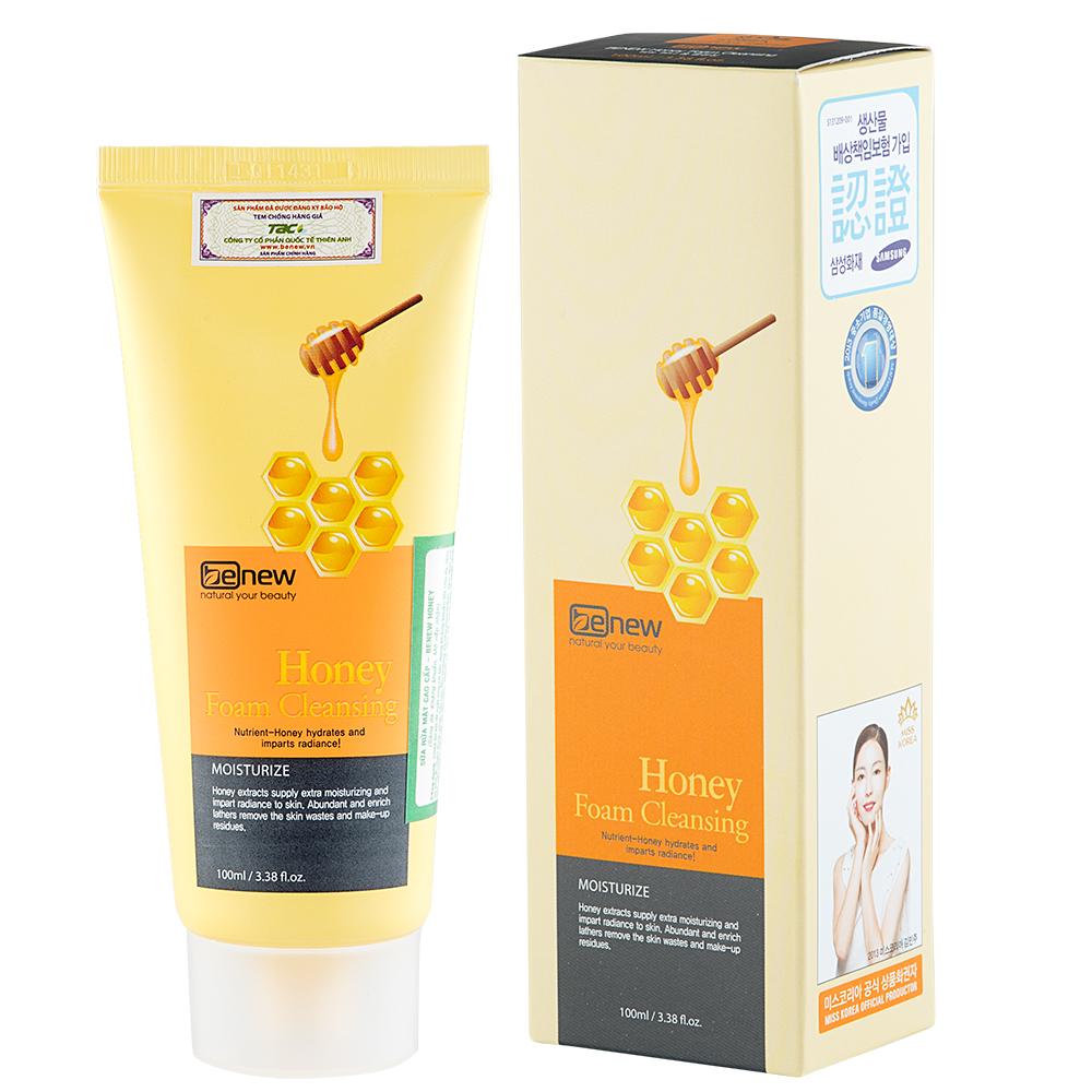 SỮA RỬA MẶT CAO CẤP – BENEW HONEY