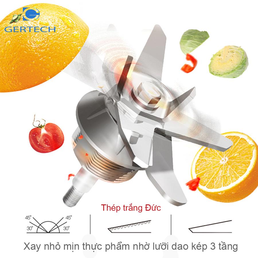 Máy xay nấu sữa hạt và trái cây Gertech